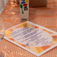 luncheon program on table